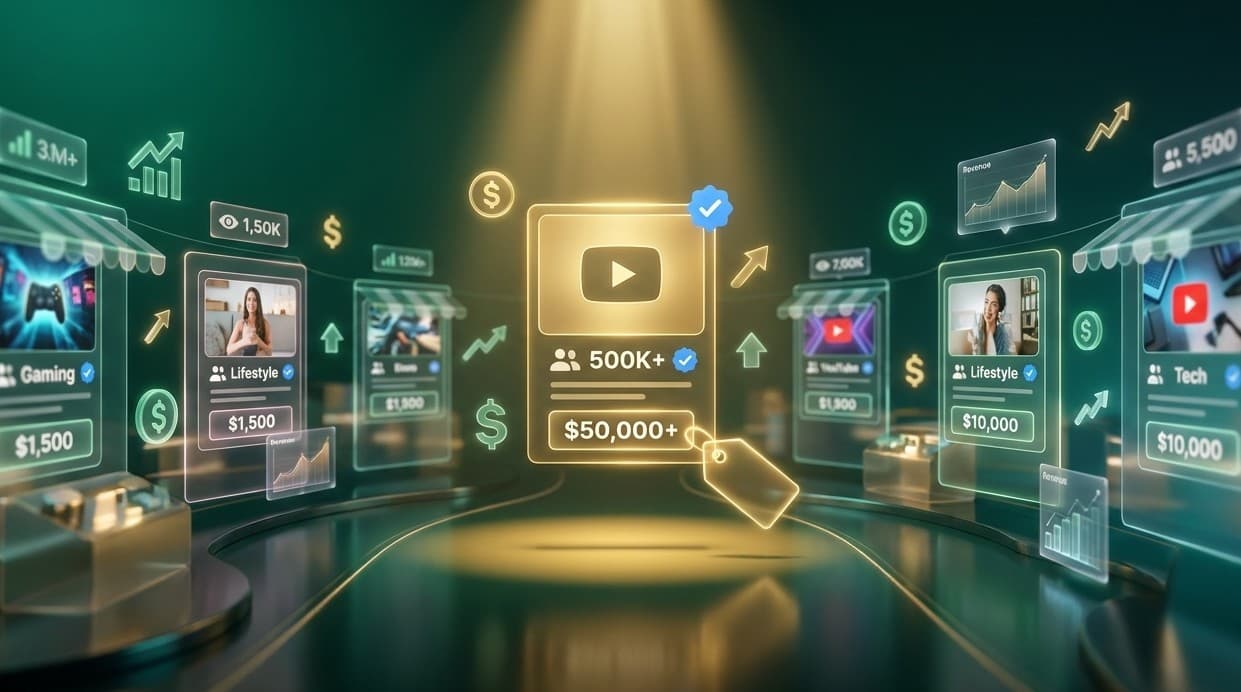 Best Monetized YouTube Channels to Buy