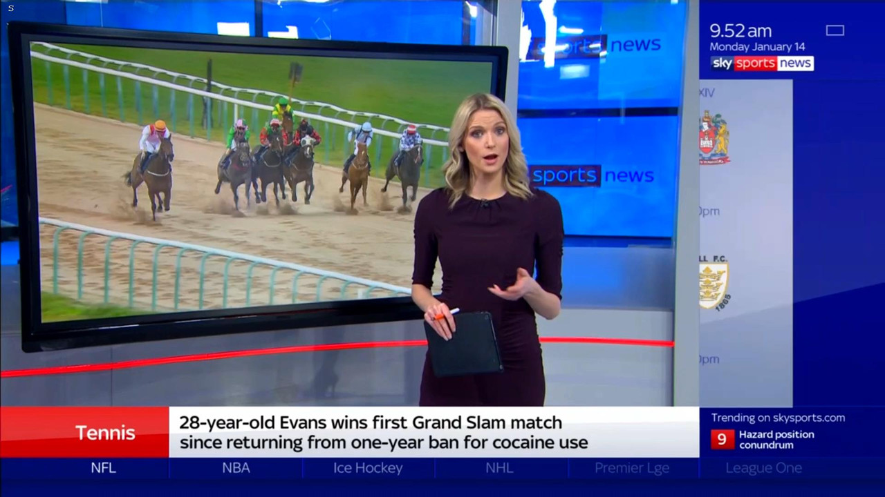 14 January - 09.00.00 - Good Morning Sports Fans. Round-up of th