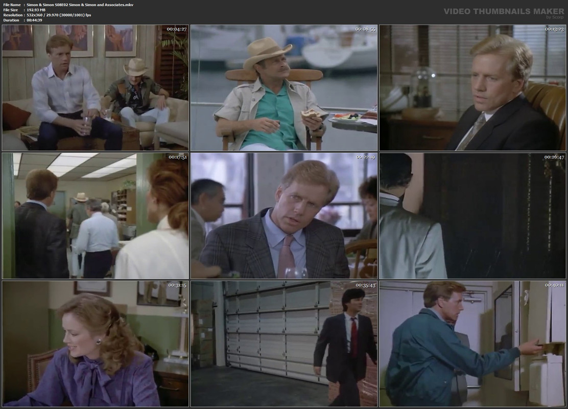 Simon & Simon S08E02 Simon & Simon and Associates.mkv