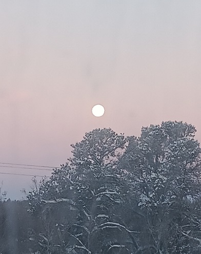 Quickening Moon Setting