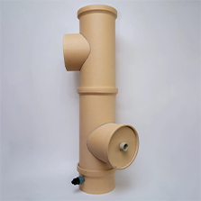 Керамічна труба для
                        димоходу Ø160-200