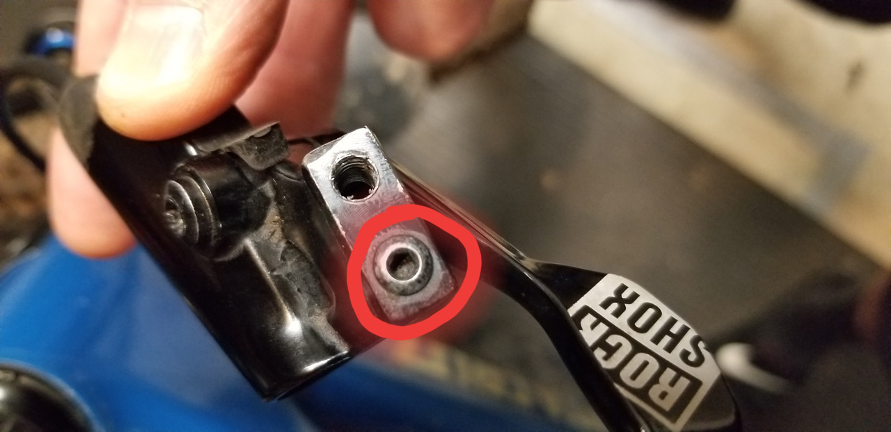 I stripped the thread