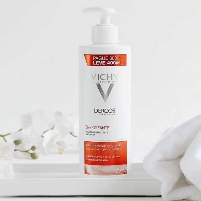 Dercos Shampoo Energizante Vichy – Shampoo para Enfraquecimento Capilar e Queda