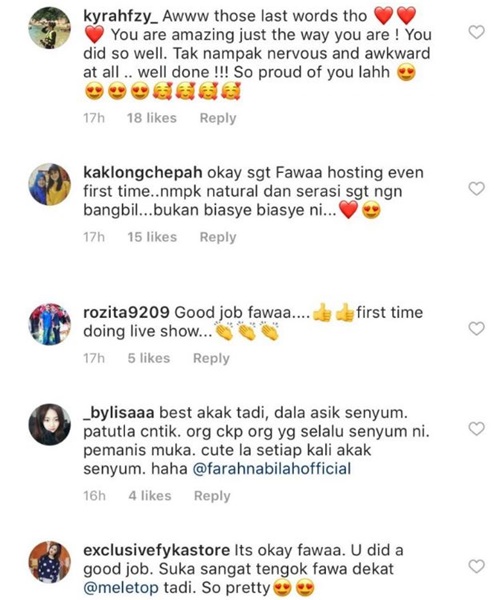 farah nabilah meletop