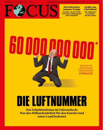 Cover: Focus Nachrichtenmagazin No 49 vom 02  Dezember 2023