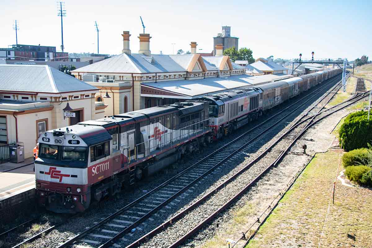 Freight train - Australian style