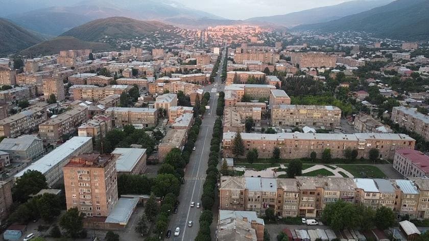 Армянский город Ванадзор Армянский город Ванадзор
