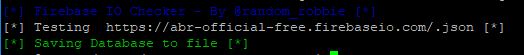 Example Screenshot