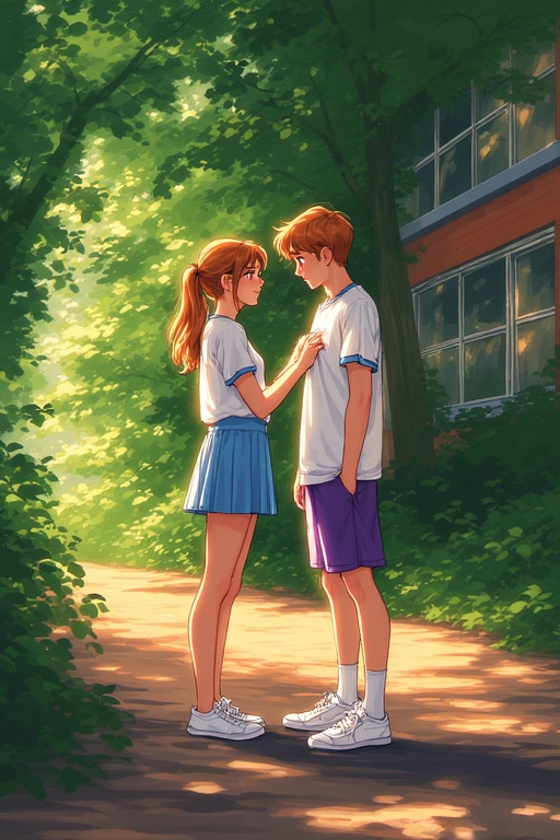 Two-Caucasian-teenagers-a-girl-16