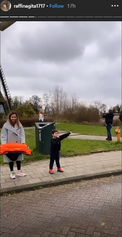 Rafathar Malik Ahmad di Belanda