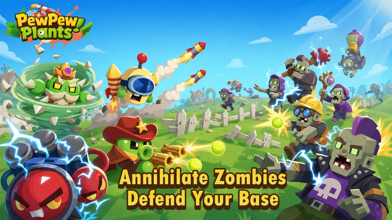 PewPew Plants-Rogue Garden APK 