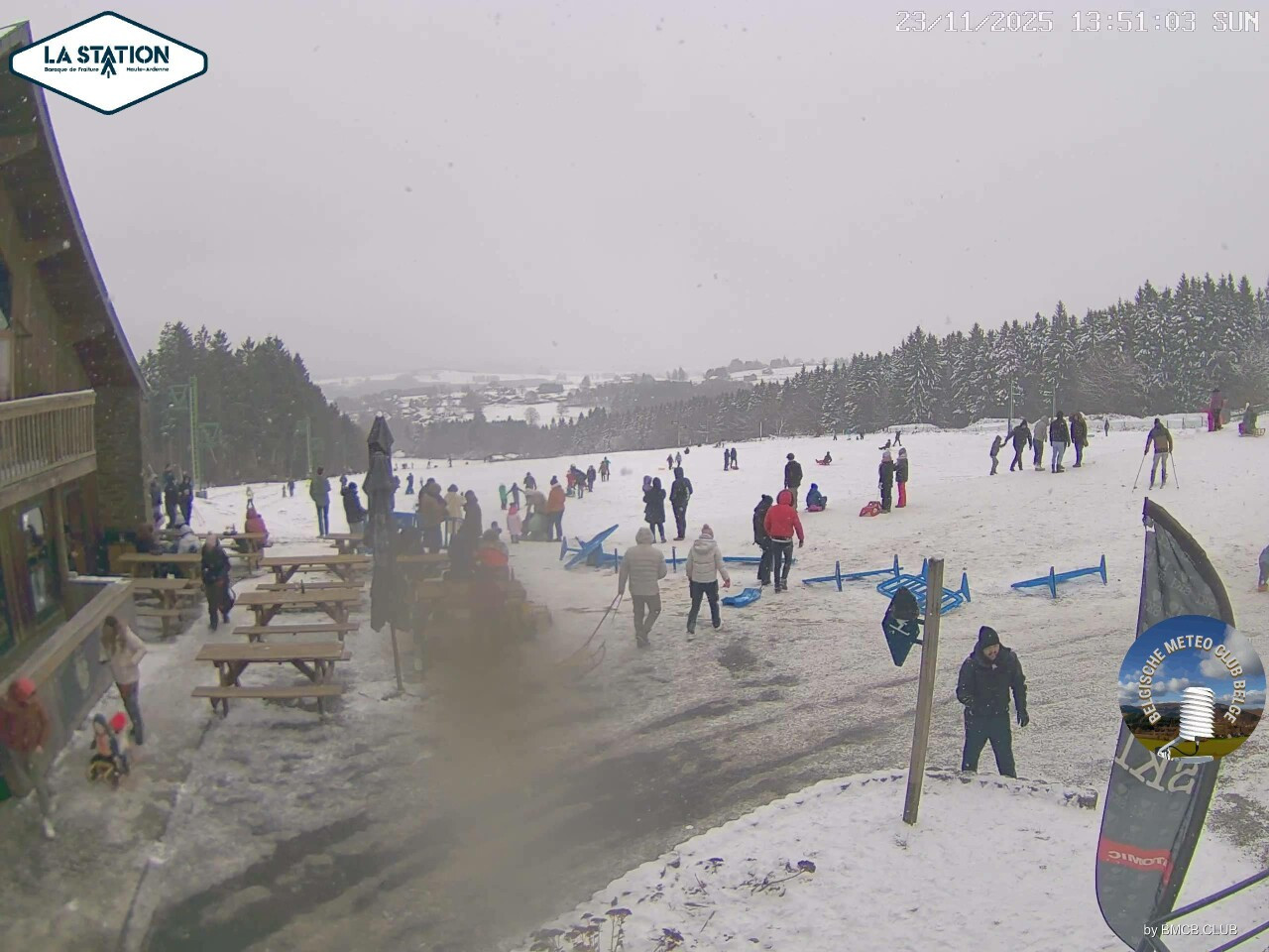 Webcam Baraque de Fraiture 2025 11 23 13 51