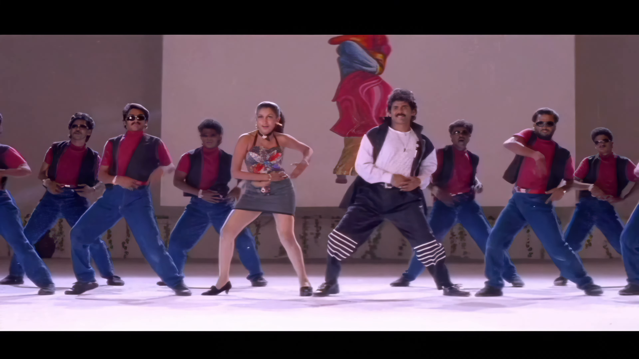 Ninu Road Meeda 4K Video Song  Allari Alludu Movie Nagarjuna2025-04-27 19-56-49-009-33