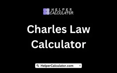 Charles Law Calculator