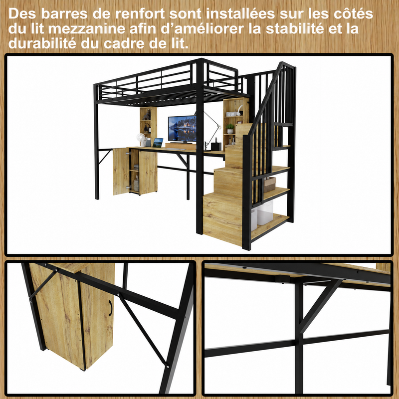Des renforts autour de la structure