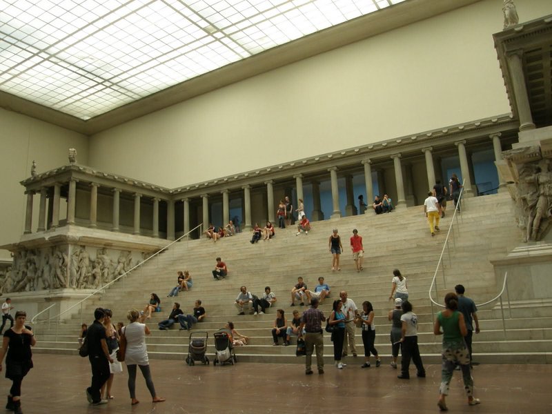 El Altar de Pérgamo, en el Pergammonmuseum