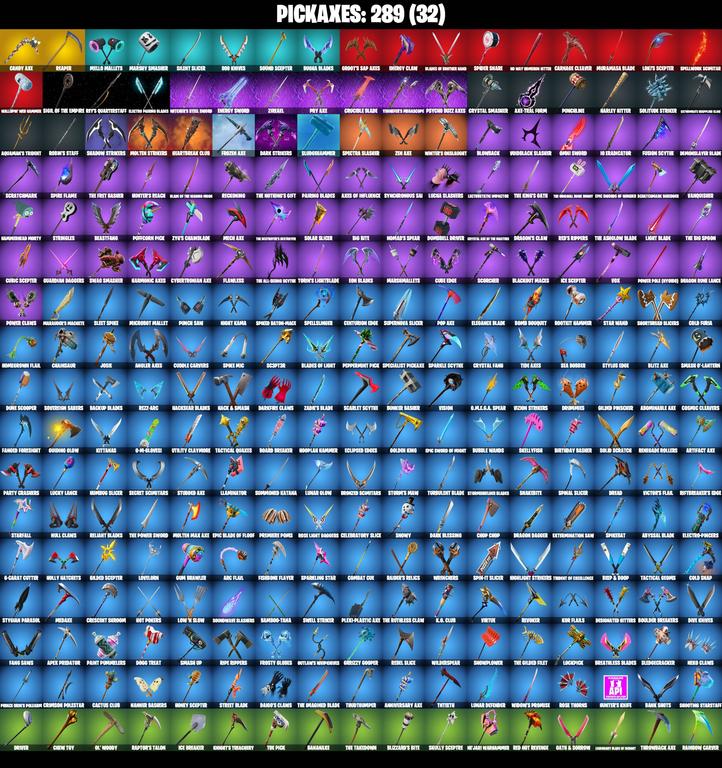 pickaxes comp