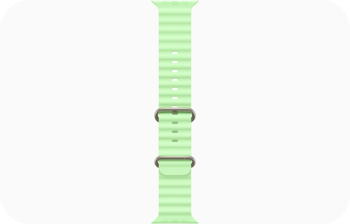 Apple Watch Ultra 3 Neon Green Ocean Band