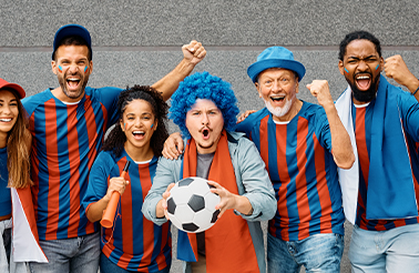 Kicken Academy Players Celebrating a Victory