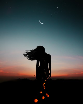 Misli nas "malih" ... - Page 7 1-16895-girl-feeling-lonely-at-night-wallpaper-for-iphone