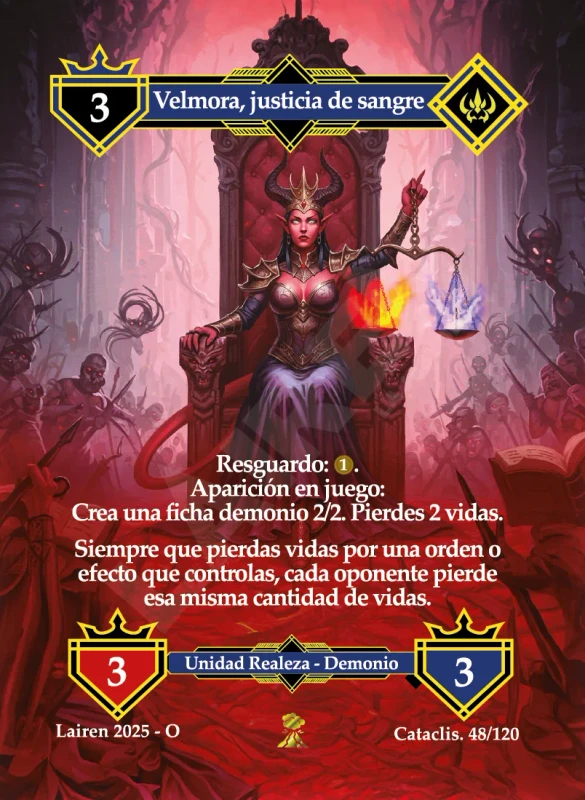 VELMORA, JUSTICIA DE SANGRE