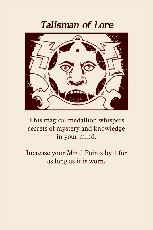 talisman of lore