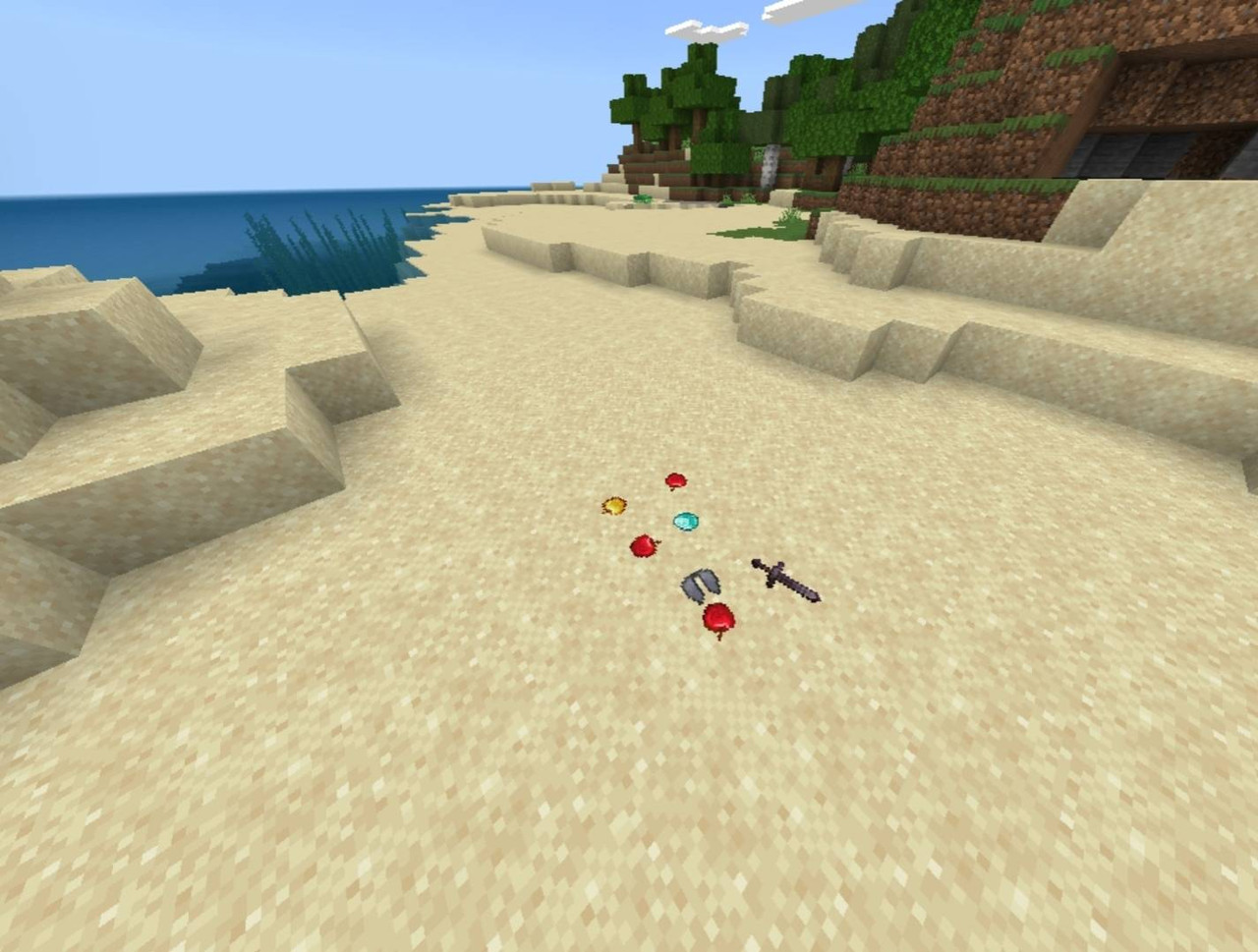 Item physics screenshot