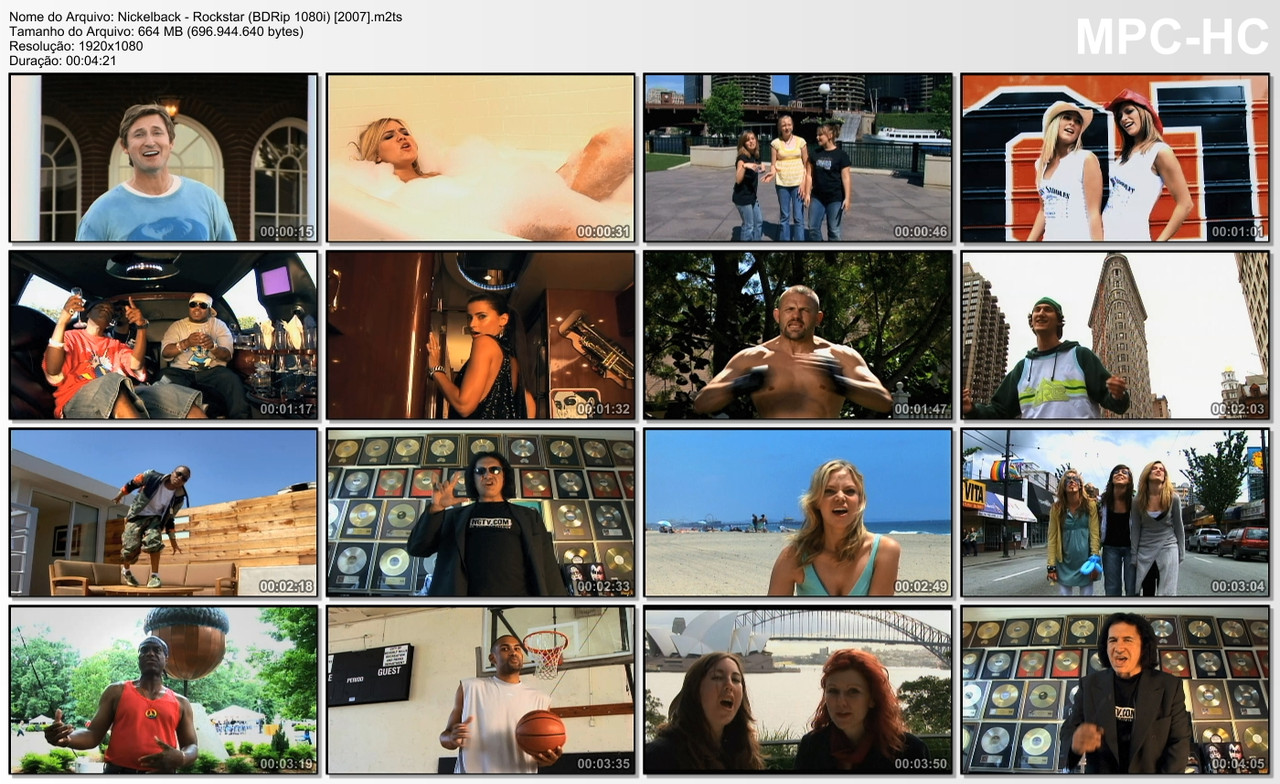 Nickelback - Rockstar (BDRip 1080i) [2007]