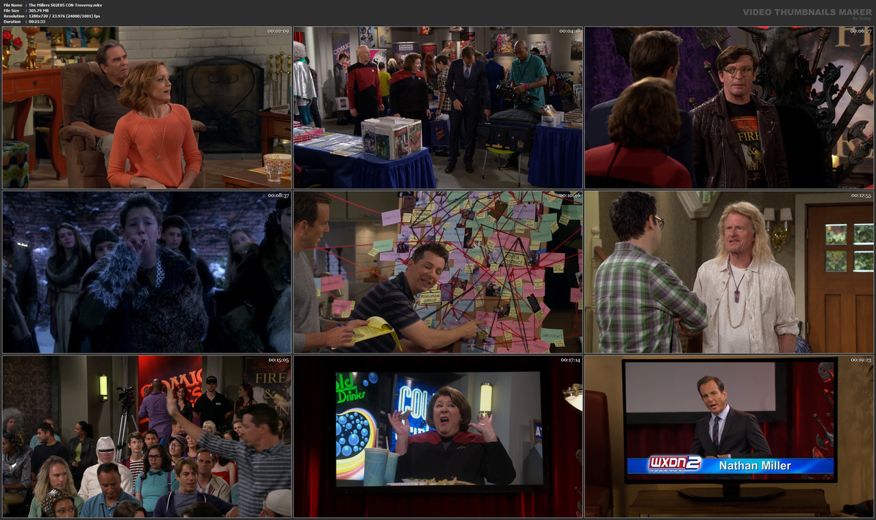 The Millers S02E05 CON-Troversy.mkv