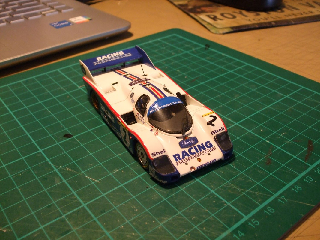 Maquette Protar 1/24 Porsche 956 Racing 'Skol' - État Mint - Neuve En Boîte
