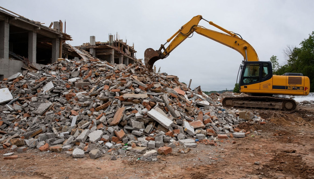 Методы вывоза мусора: контейнеры или самосвалы Вывоз строительного мусора