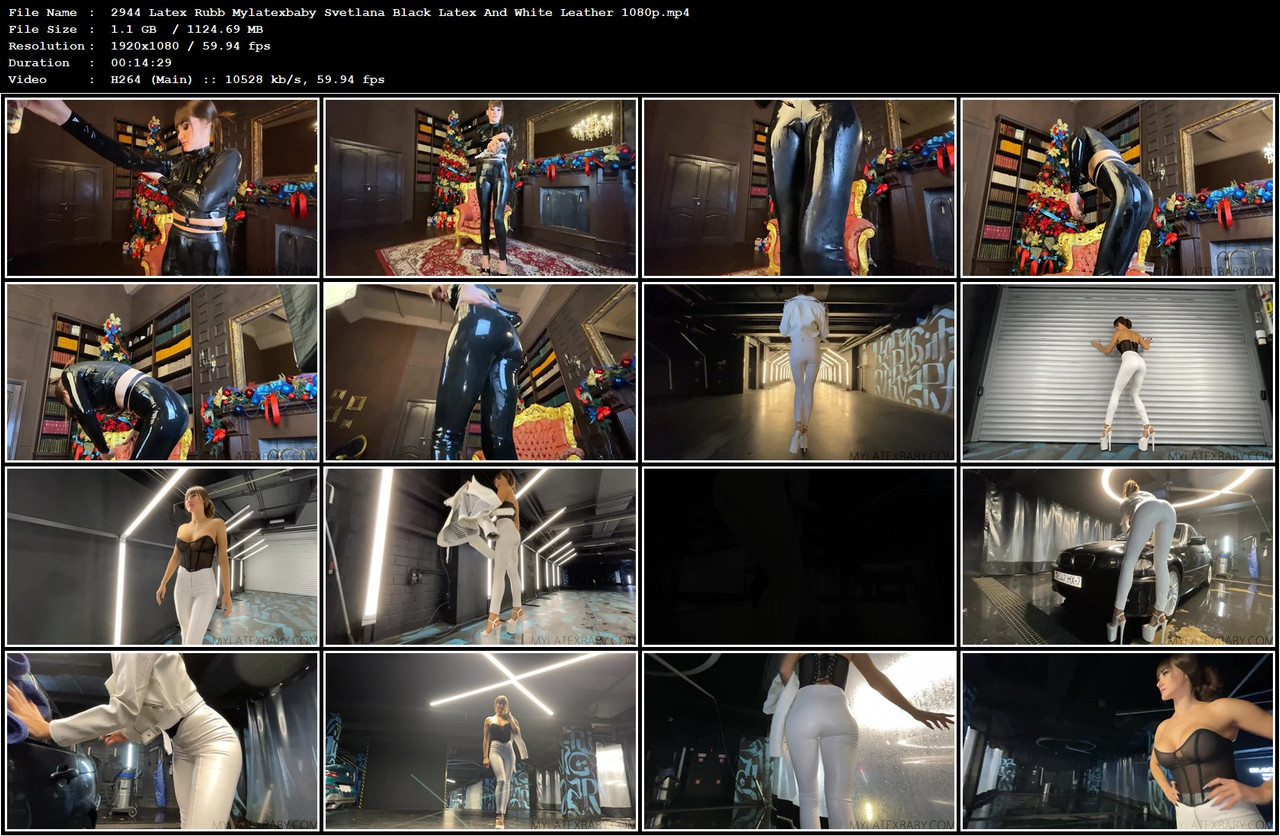 2944 Latex Rubb Mylatexbaby Svetlana Black Latex And White Leather 1080p mp4