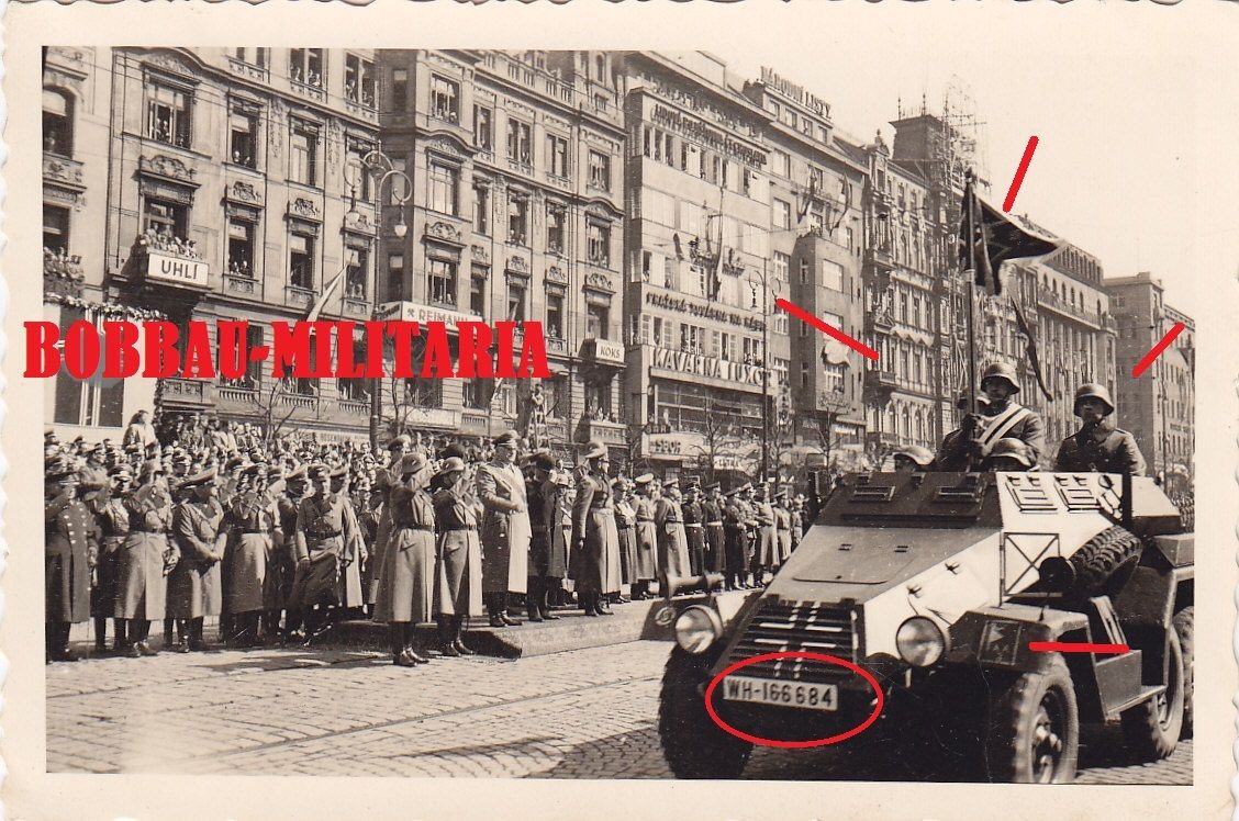 Prag Tschechien Panzer-Aufklärungsabteilung 3 Sd