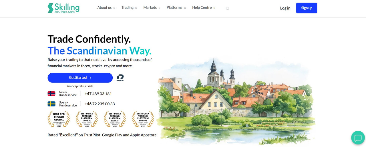 Skilling sweden cysec regulated modern forex and cfd trading platform.