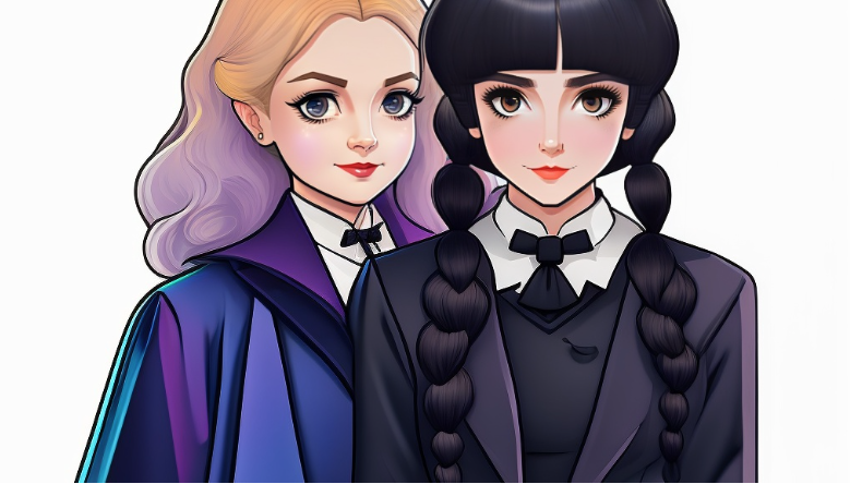 [Twenty - five toys] Wednesday & Enid (София Покровская)