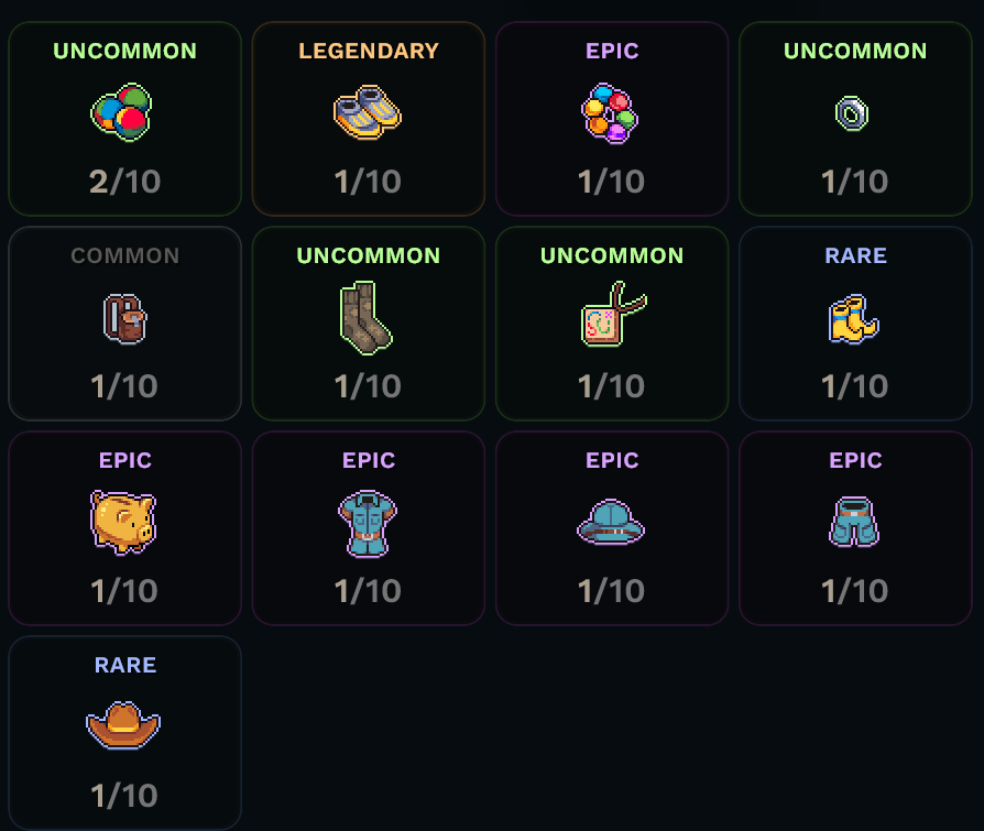 There are dozens of new items coming to the game, here’s few of them!