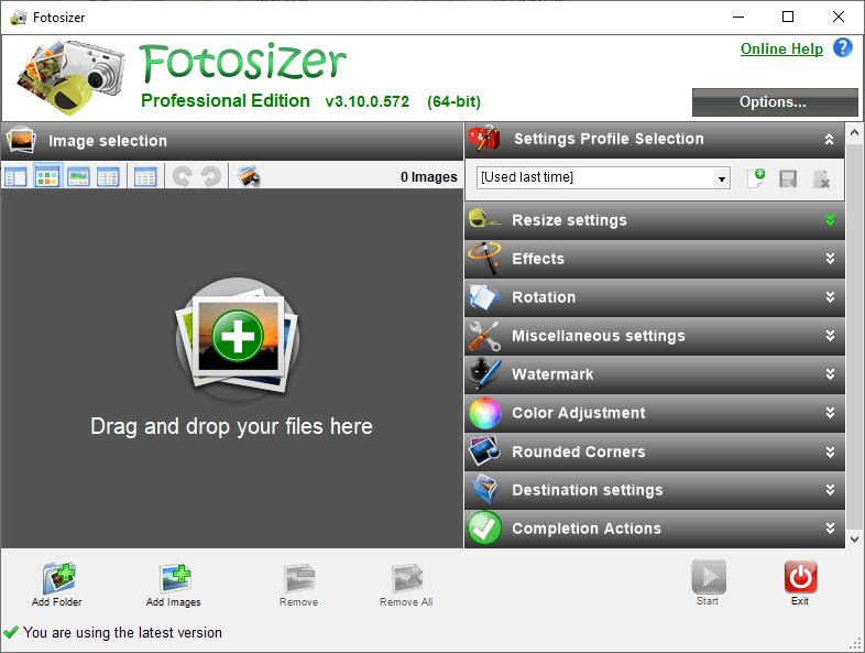 Fotosizer Professional Edition 3.14.0.578