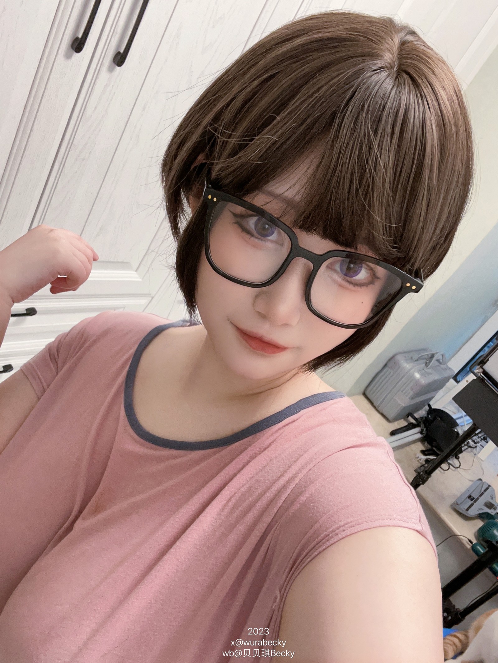 贝贝琪 Becky 眼镜姐姐 主题 Cosplay 写真＋视频合集（67P｜3V｜450MB）插图5