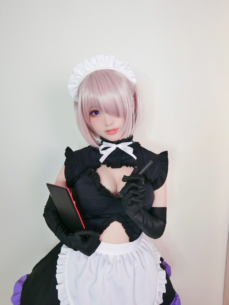 星野Saori 玛修 Mash Kyrielight Cosplay Fate系列写真【13P-64MB】插图6