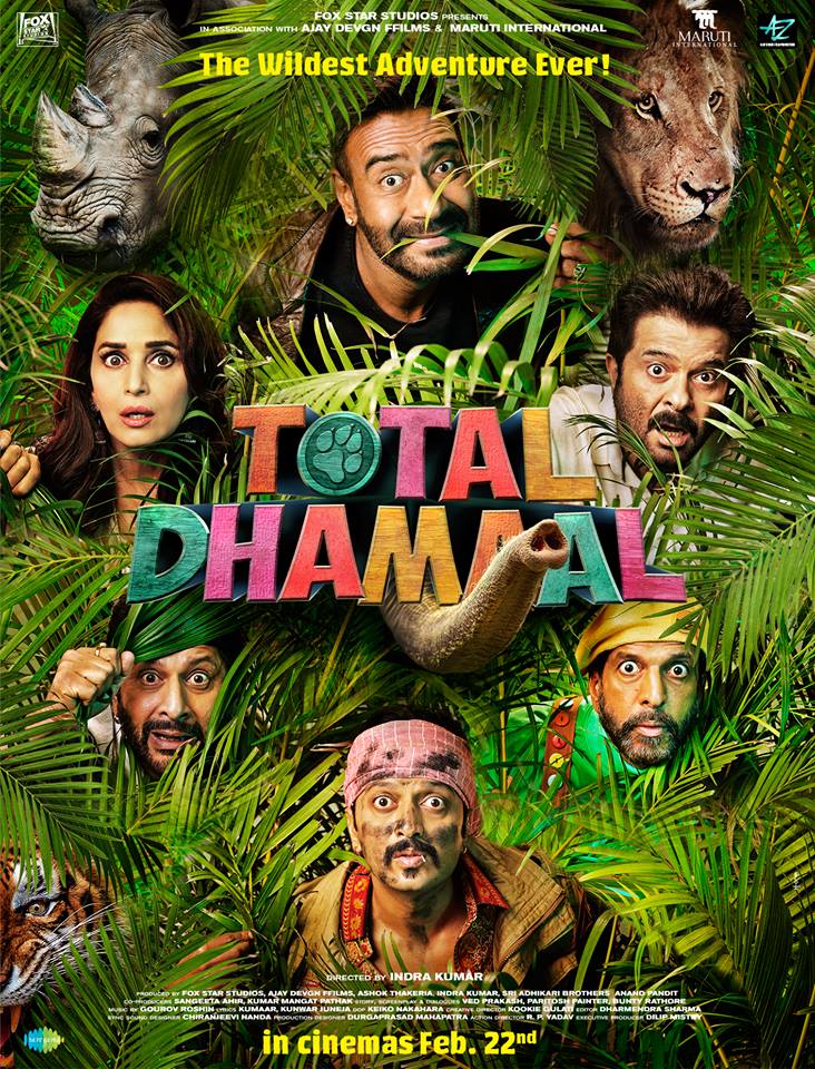 Total Dhamaal (2019) Hindi Full Movie 480p HDRip 400MB Download