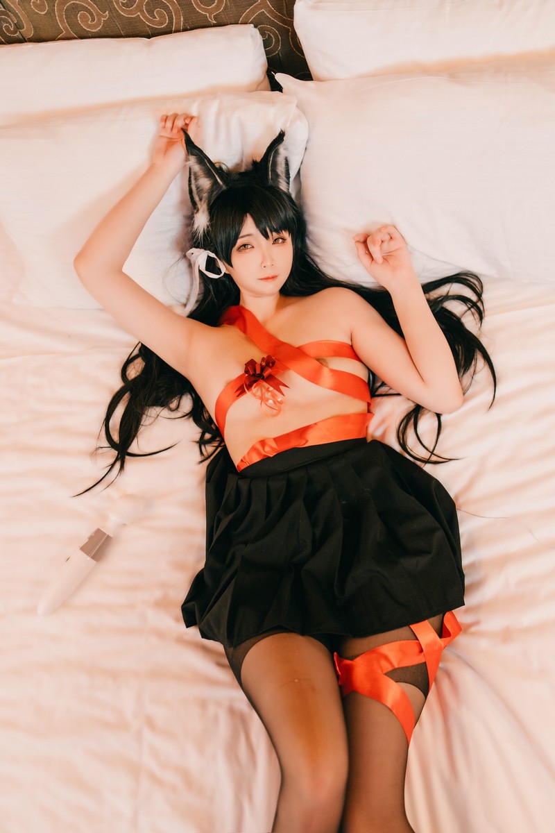落落Raku 爱宕 Atago Cosplay 写真图集 22P插图6