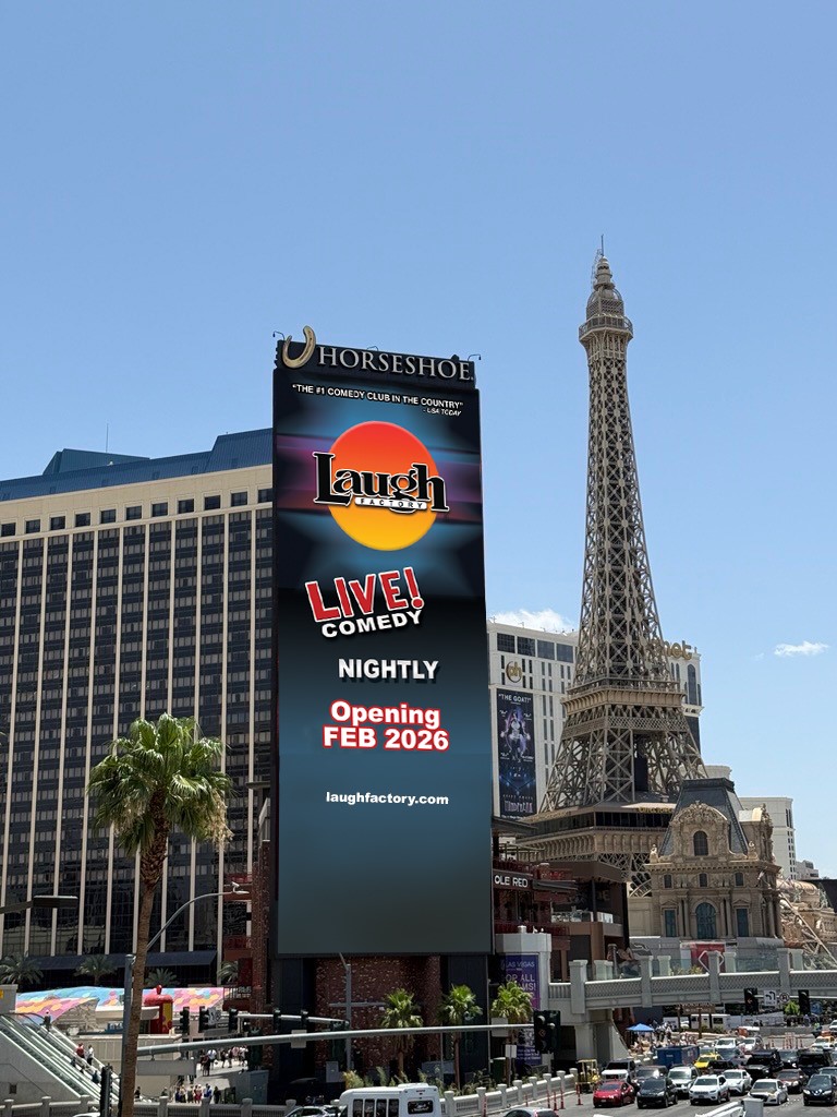 Laugh Factory Las Vegas Marquee - Hero