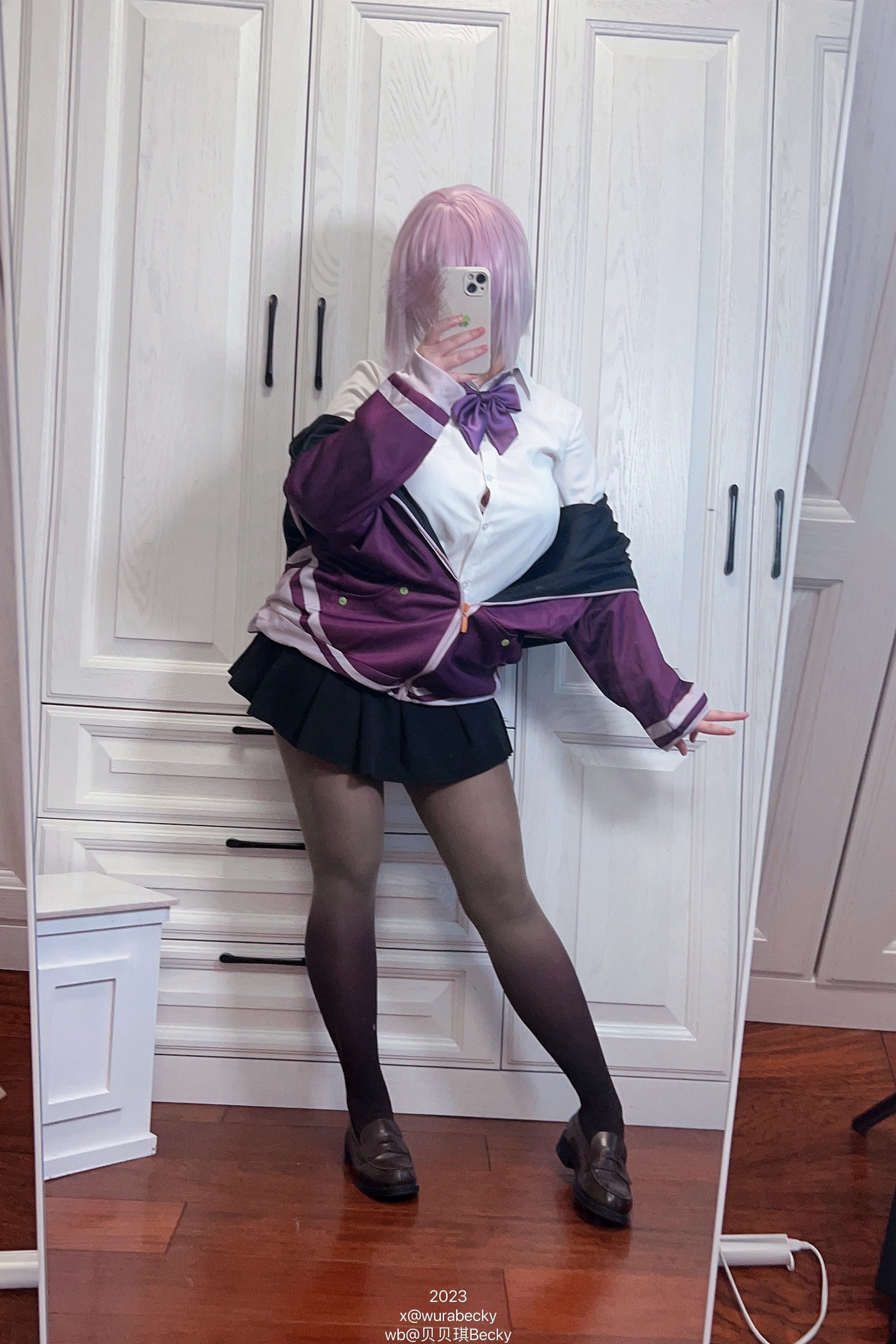 贝贝琪 Becky 新条茜 Cosplay 写真集｜动画角色摄影（40P｜226MB）插图5