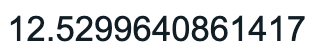 Output of sqrt() function