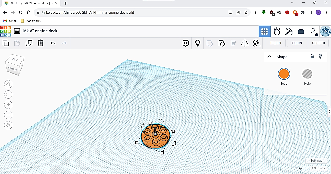 02 top stage engines Tinker CAD — Postimages