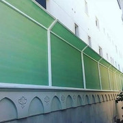 سواتر حديد وخشب