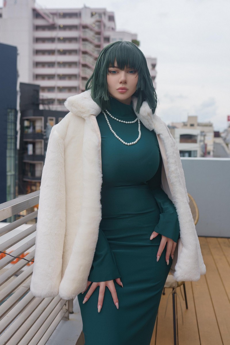 Alina Becker 吹雪 Fubuki Cosplay 一拳超人角色写真【40P-12M】