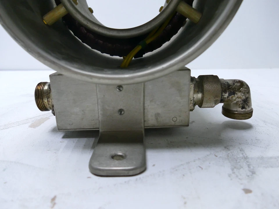 Hochleistungs Röhrenhalter 50 kW 200 Ohm Rückseite Koax Anschlüsse