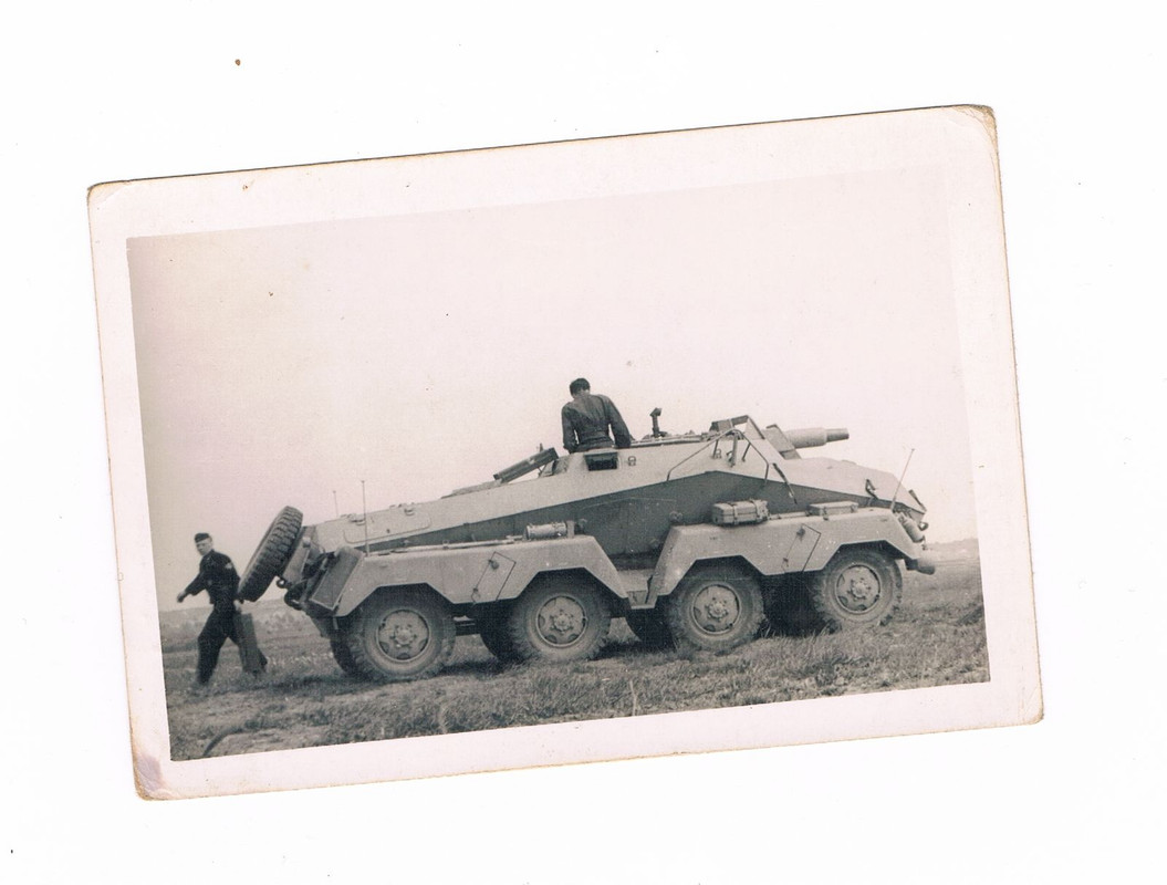 Originalfoto Panzer Panzerspähwagen WH Elite WW2