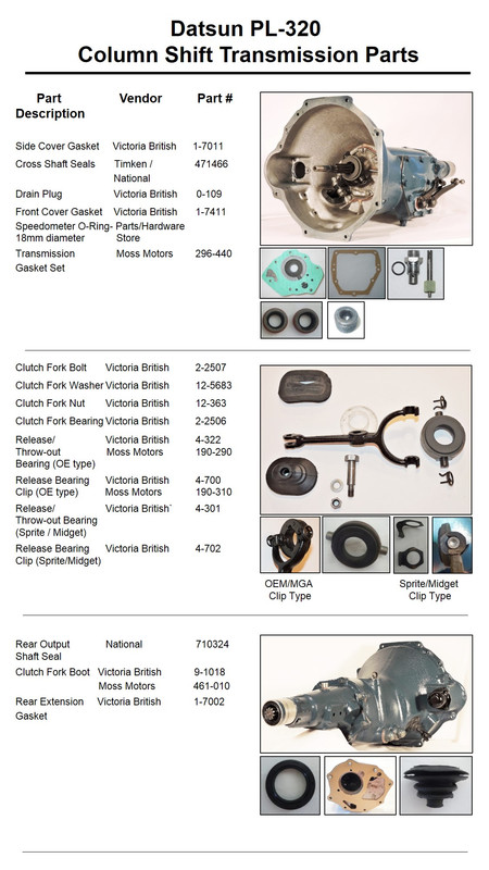 Datsun-320-Column-Shift-Parts-List-Final